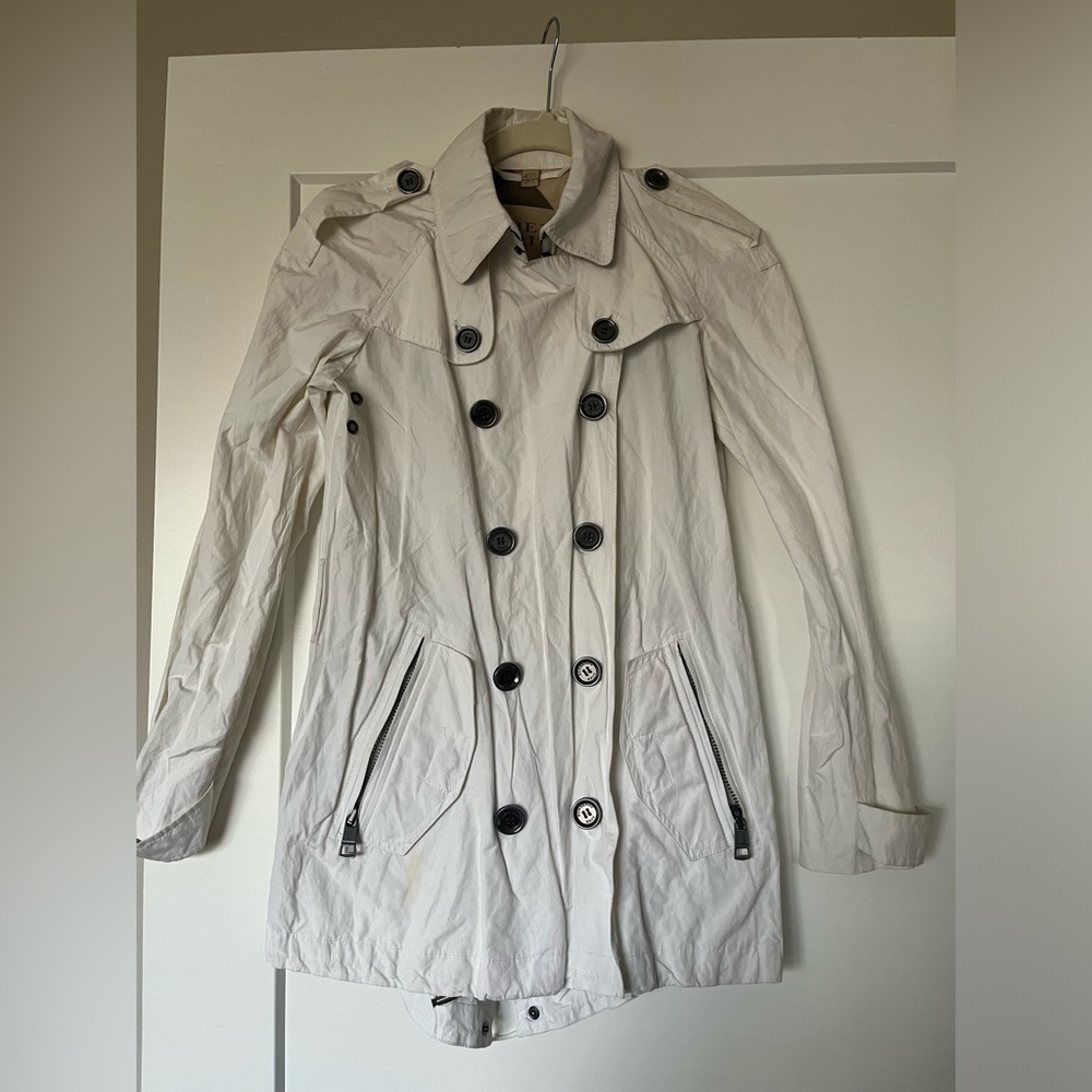 Burberry Brit White Jacket